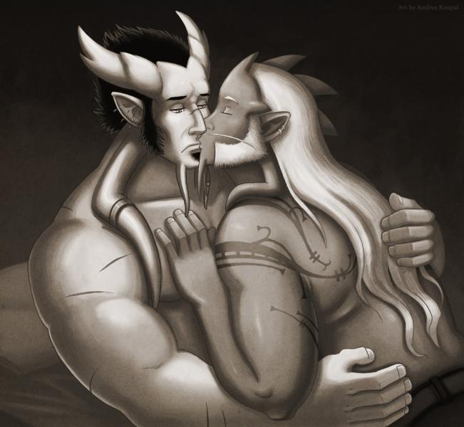 Draenei_kiss_by_andrea_koupal.jpg